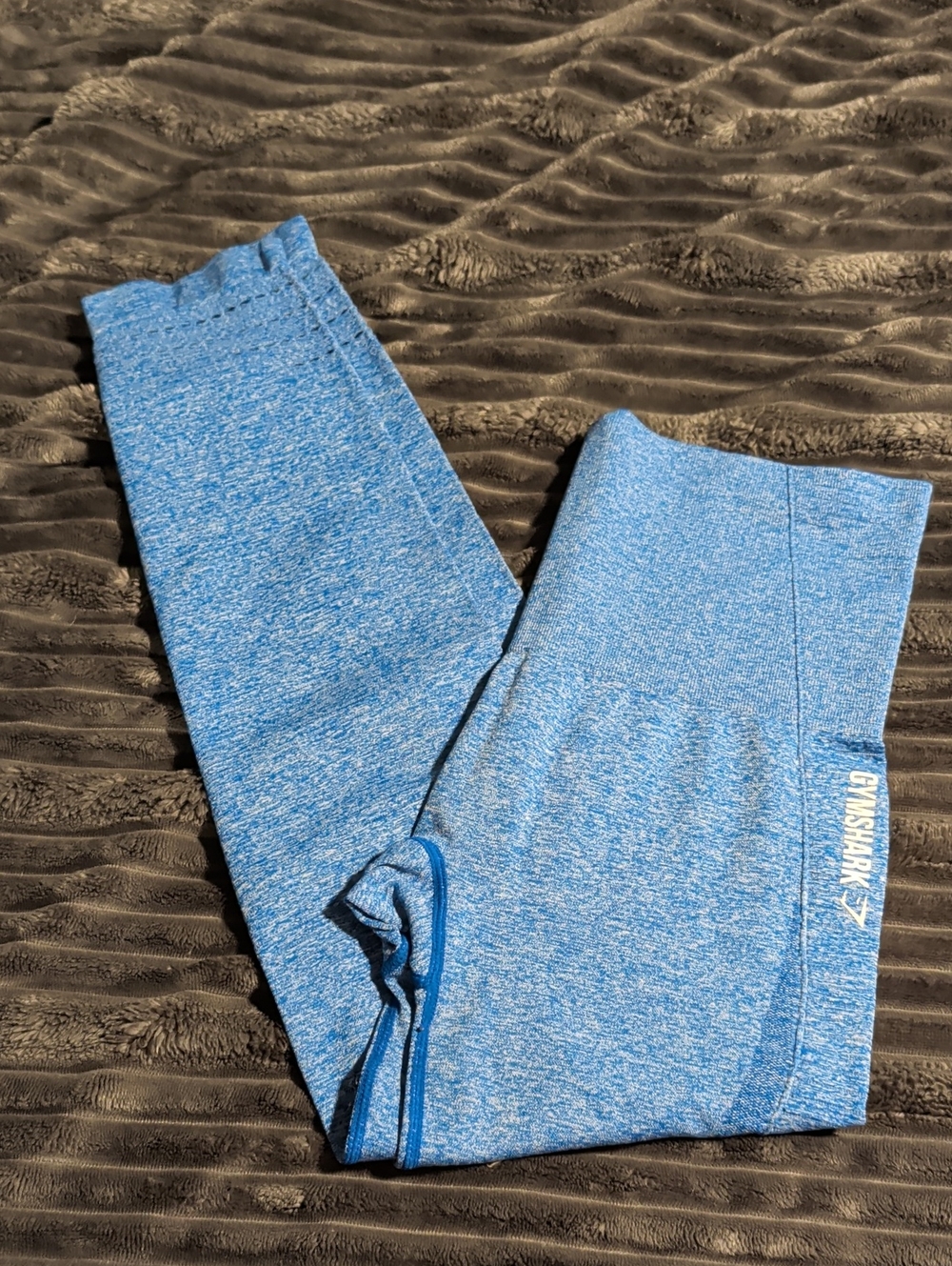 Gymshark Blue Seamless Performance Leggings